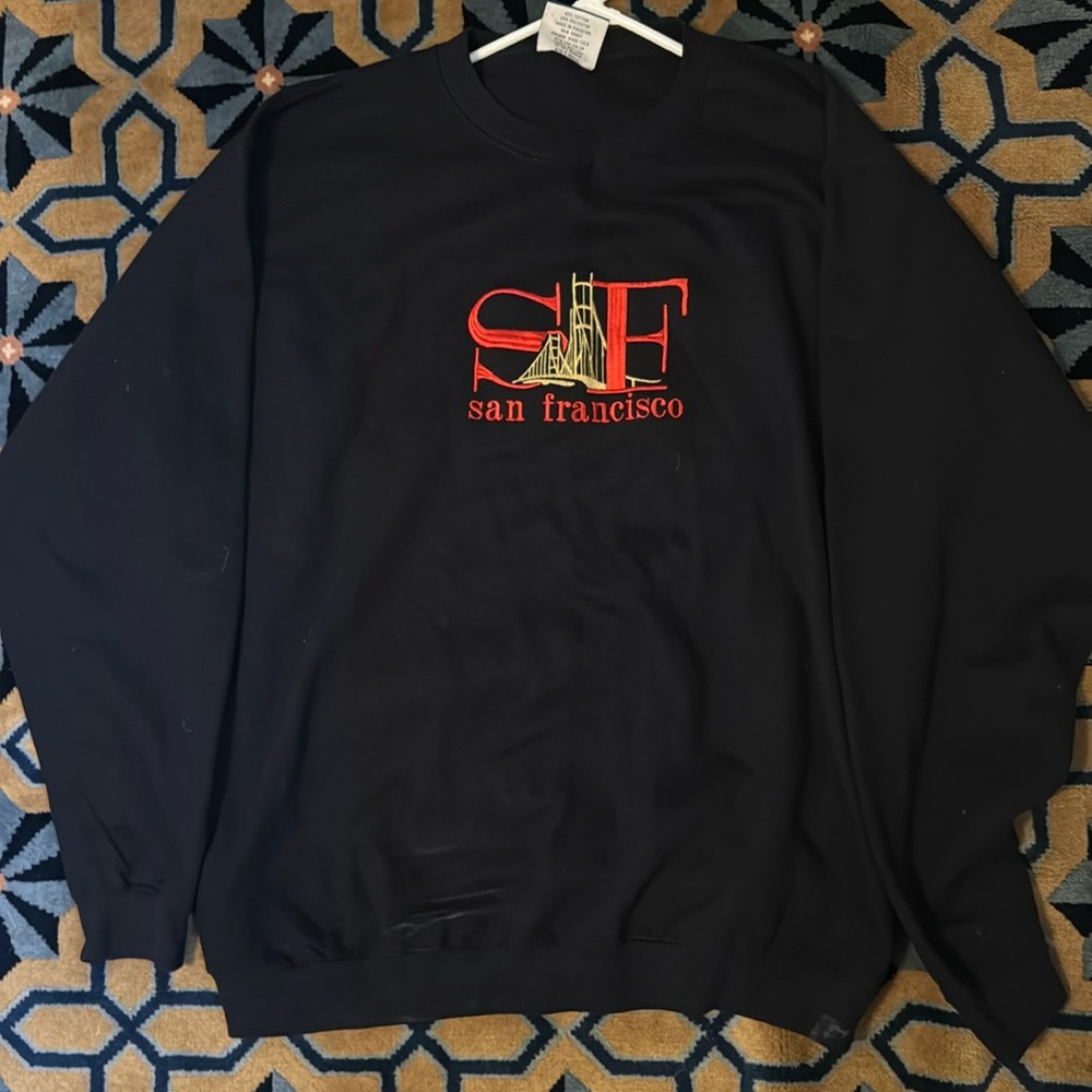 Vintage Crew neck 80% Cotton 20%Polyester